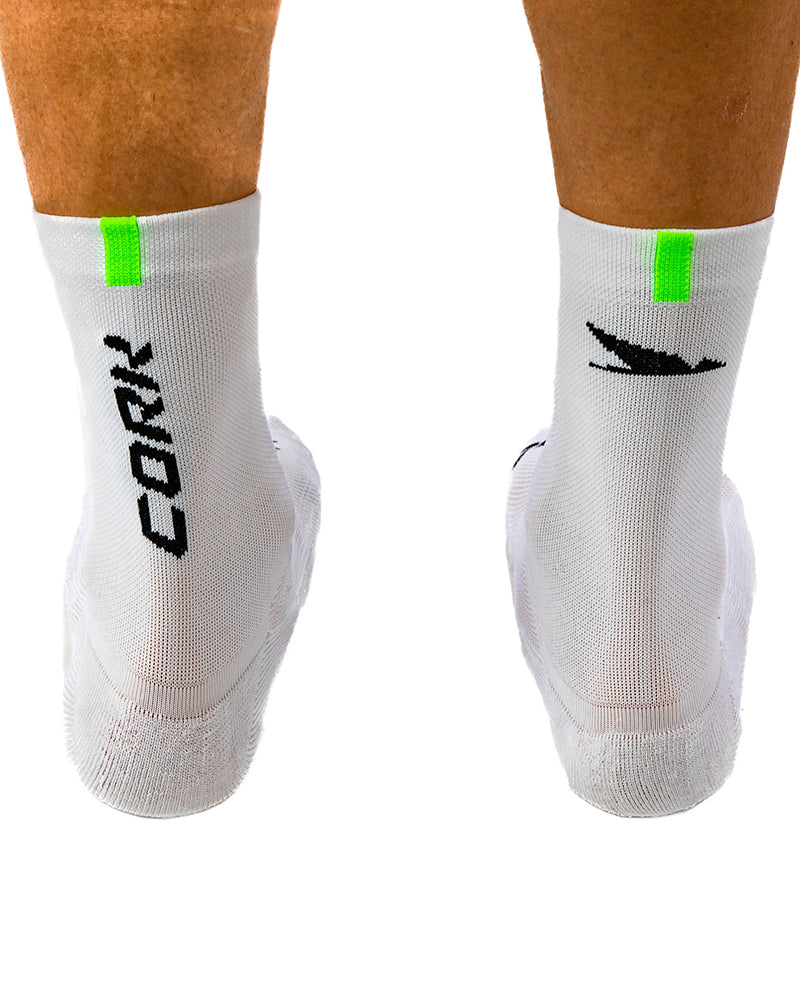 Men's Premium Socks White - View 2