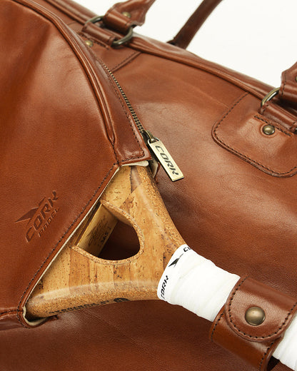 Vintage Leather Handbag Camel - View 4