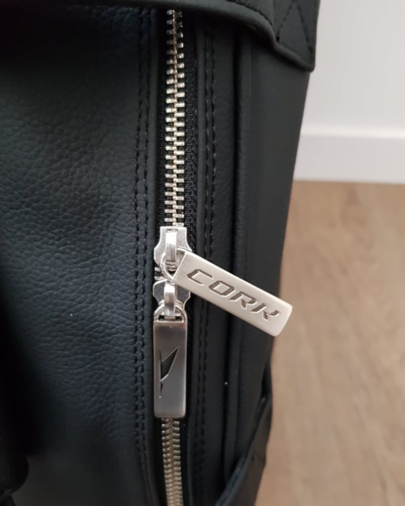 Leather Thermobag Black/Silver - View 3