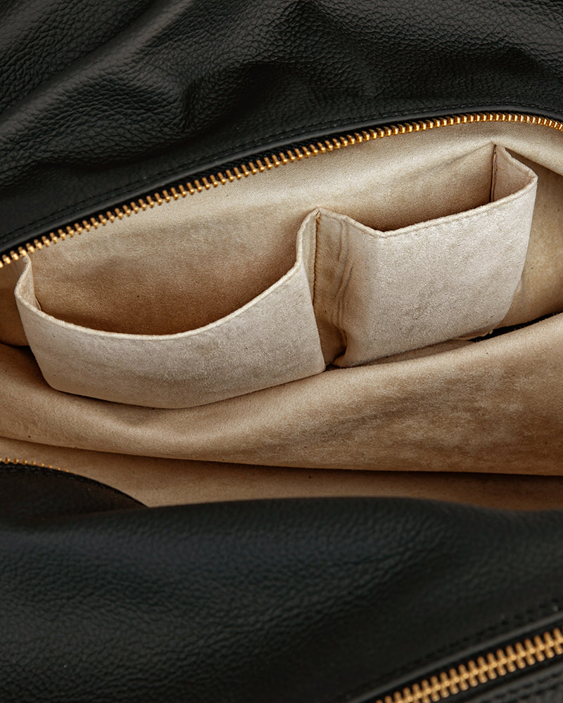 Leather Thermobag Black/Gold - View 6