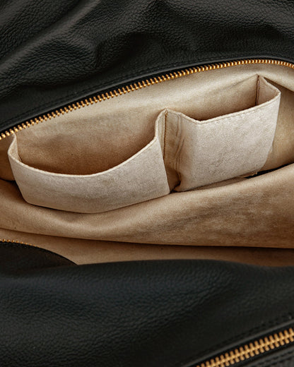Leather Thermobag Black/Gold - View 6