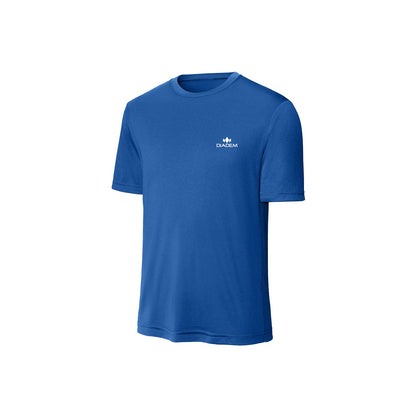 DryCore T-shirt Royal Blue - Front View