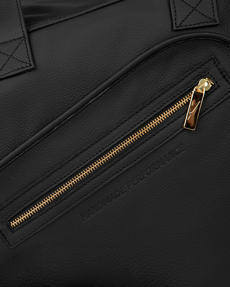 Leather Thermobag Black/Gold - View 9