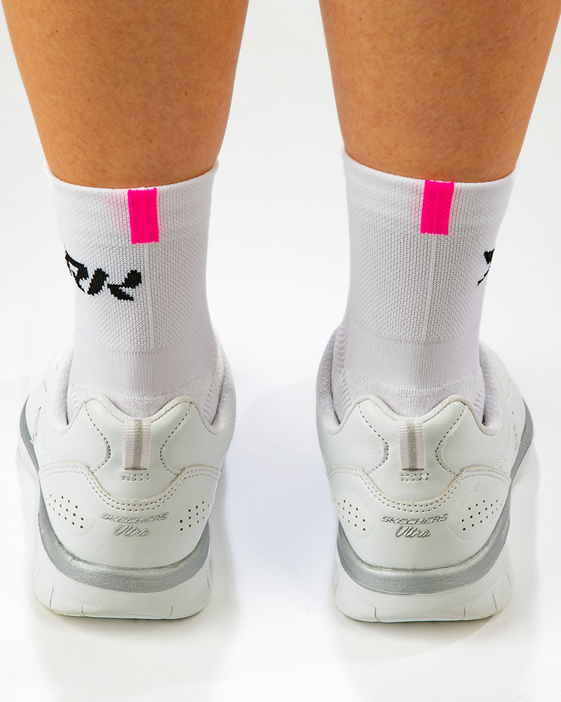 Women's Premium Socks White - View 5