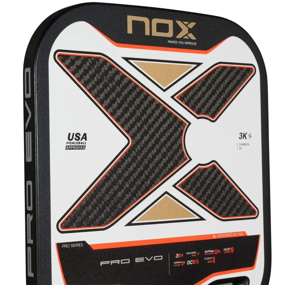 NOX PICKLEBALL PRO EVO PADDLE - View 3