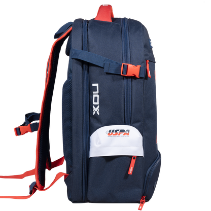 Nox Backpack Blue-Red USPA - View 3