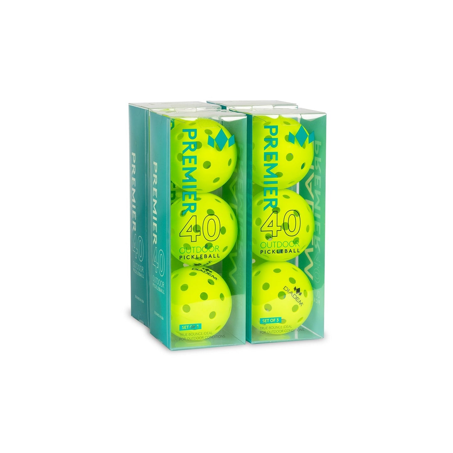 Premier 40 Outdoor Pickleballs - View 3