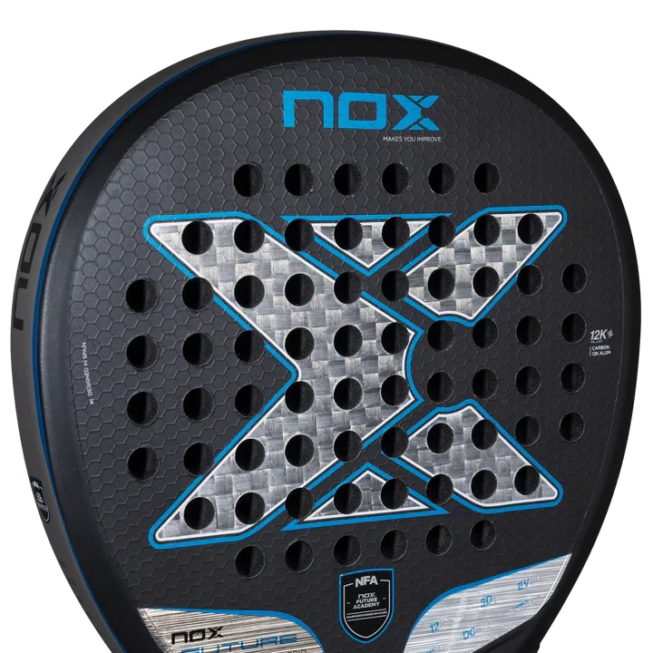 Nox Future Hybrid 12K Alum Padel Racket - View 5