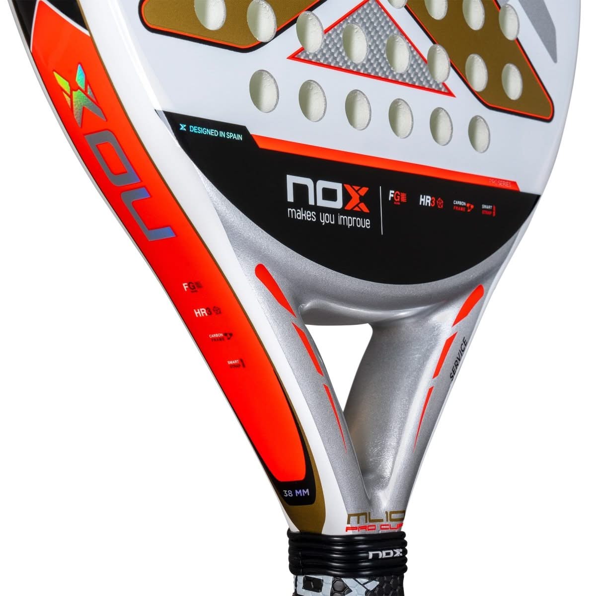 NOX ML10 PRO CUP COORP Miguel Lamperti Padel Racket - View 6