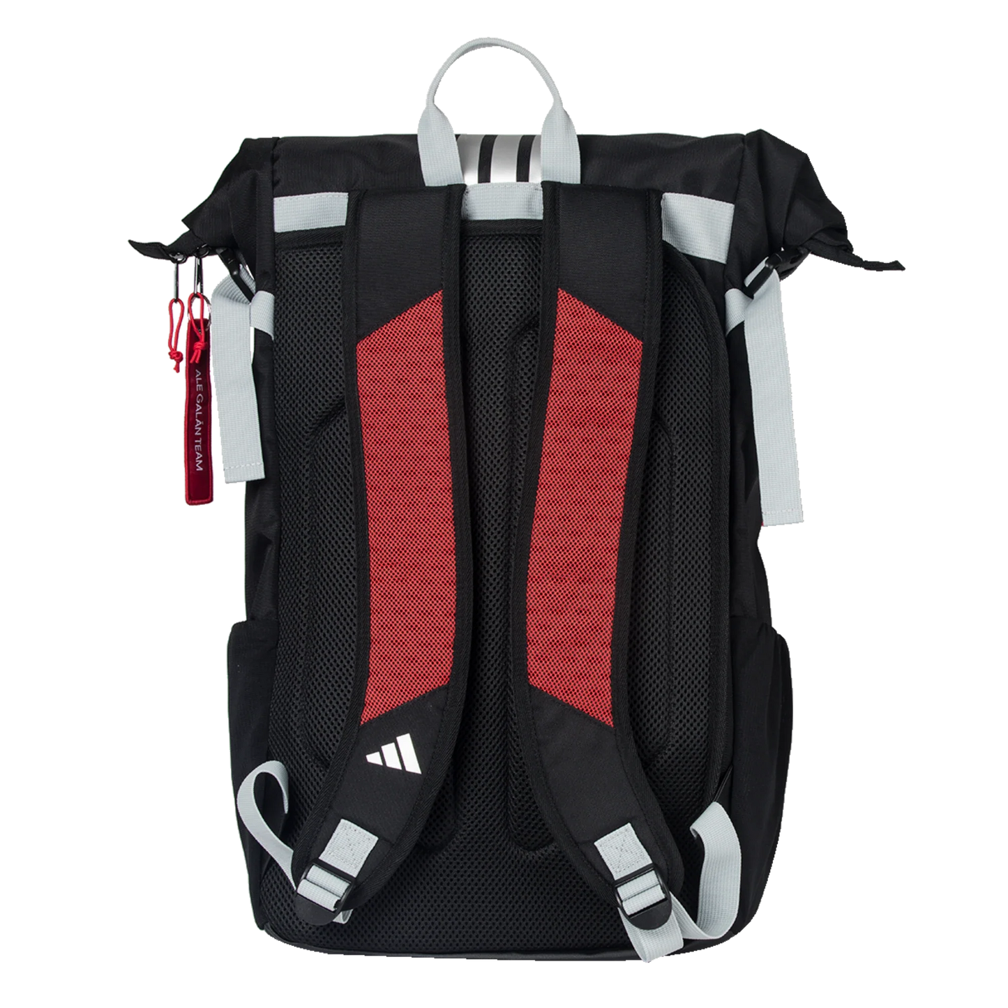 Adidas MULTIGAME BLACK/RED Backpack 3.4 - Back View
