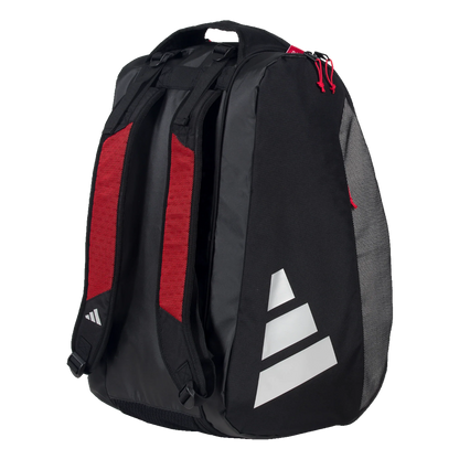 Adidas MULTIGAME BLACK/RED Racket Bag 3.4 - View 2