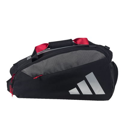 Adidas MULTIGAME BLACK/RED Racket Bag 3.4 - View 3