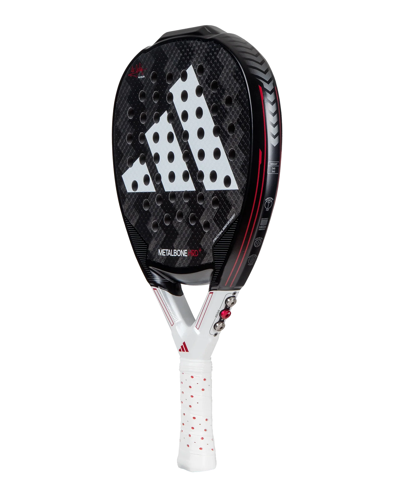 Adidas Metalbone HRD+ Padel Racket - View 3