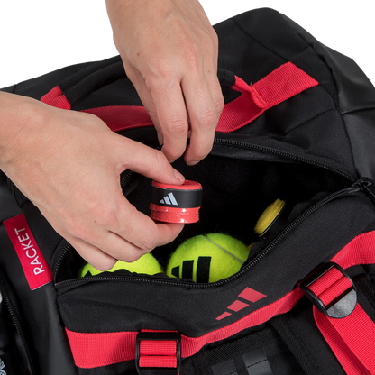 Adidas TOUR BLACK Racket Bag 3.4 - View 4