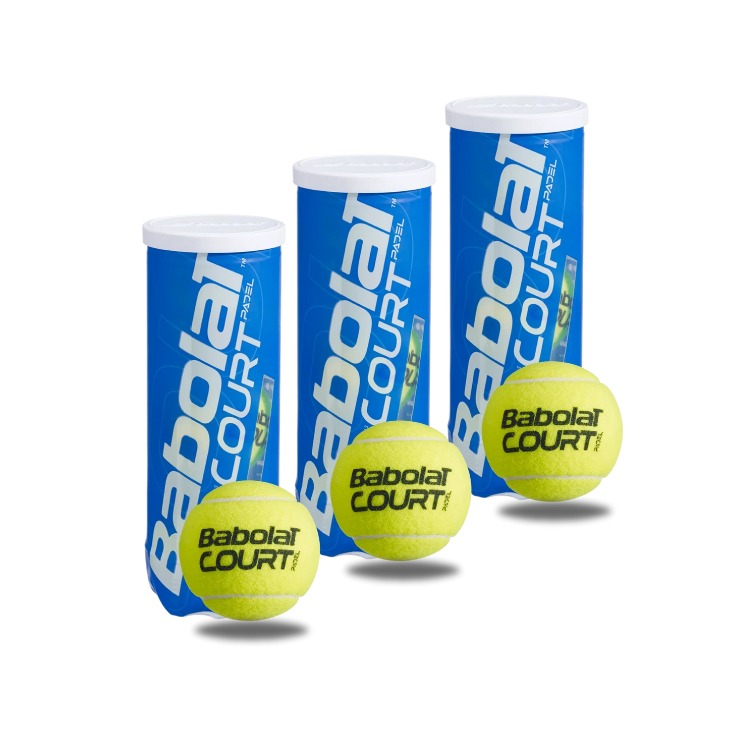 Babolat COURT X3 Padel Balls MAIN - View 2