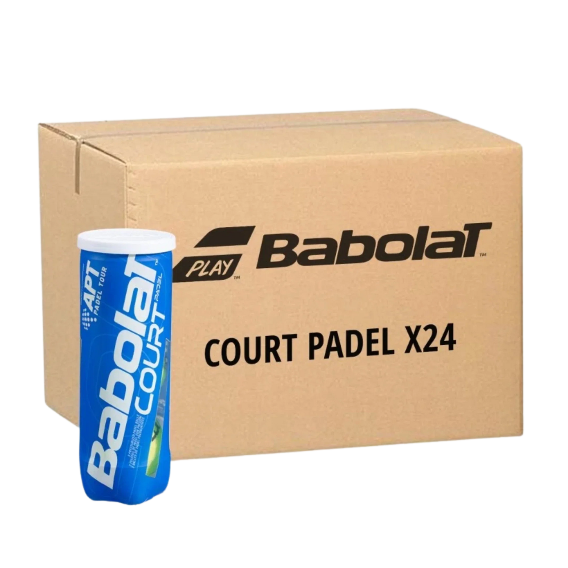 Babolat COURT X3 Padel Balls MAIN - View 3
