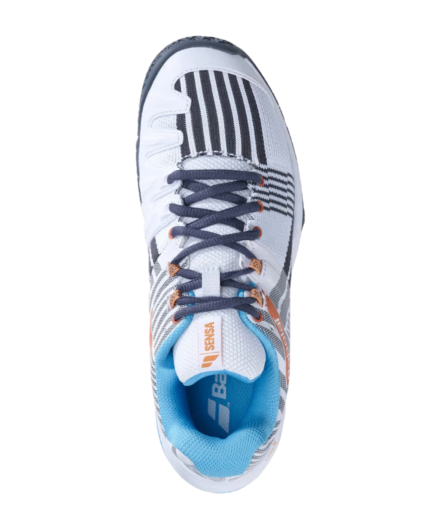 Babolat Sensa White/Canyon Sunset Women Padel Shoes - View 4