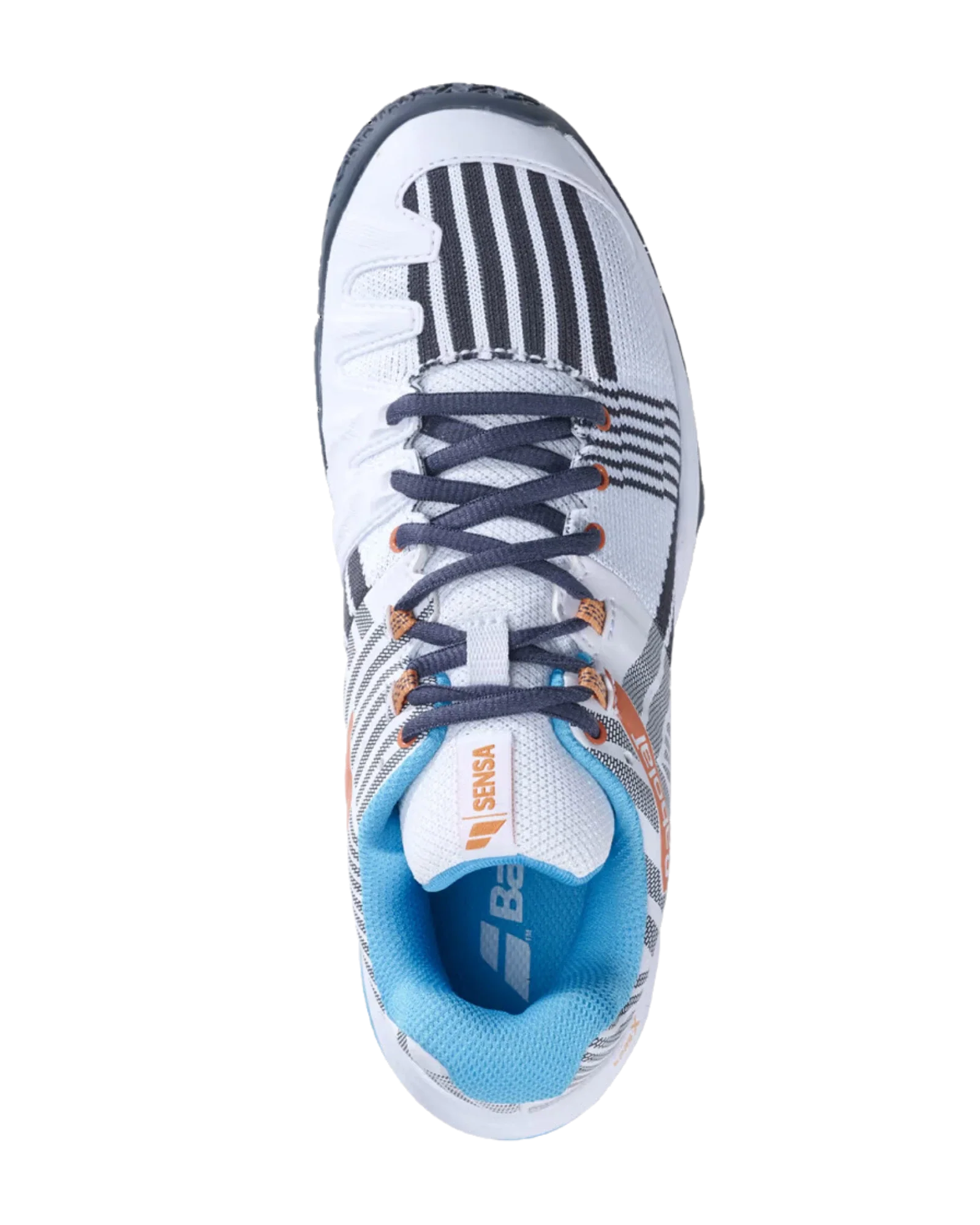 Babolat Sensa White/Canyon Sunset Women Padel Shoes - View 4