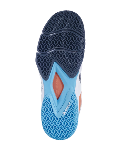 Babolat Sensa White/Canyon Sunset Women Padel Shoes - View 5
