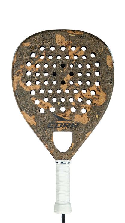 Cork Padel Racket Extreme Black II + FREE Thermobag