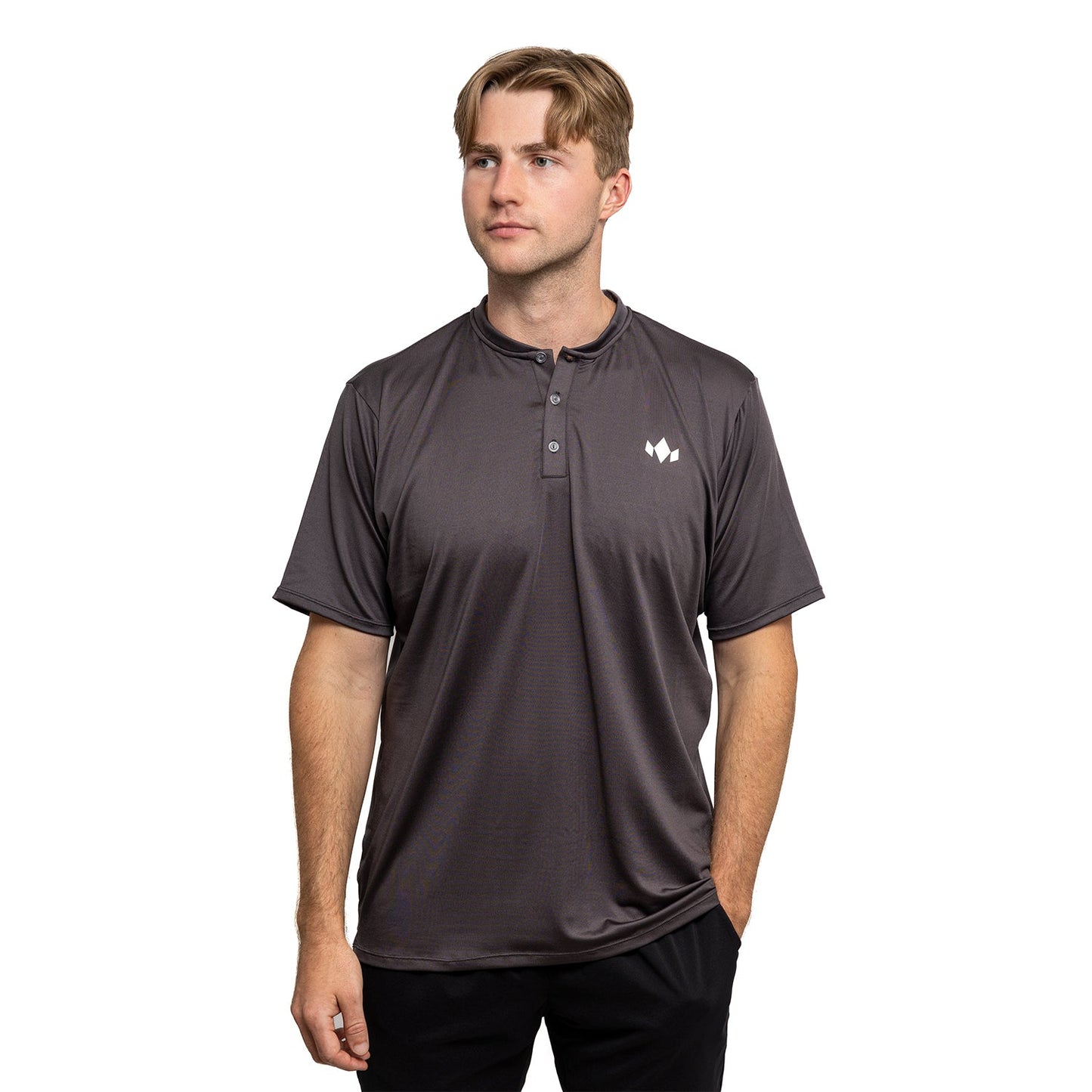 Men's Essential Henley - Front View