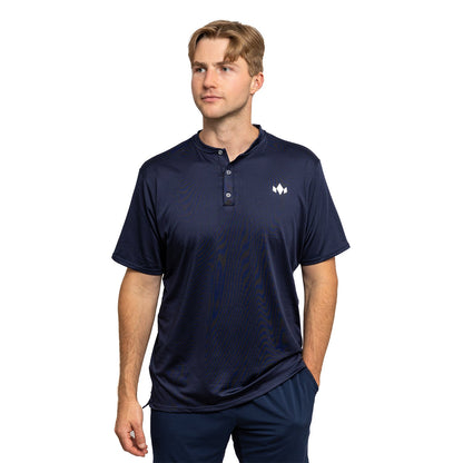 Men's Essential Henley - Front View