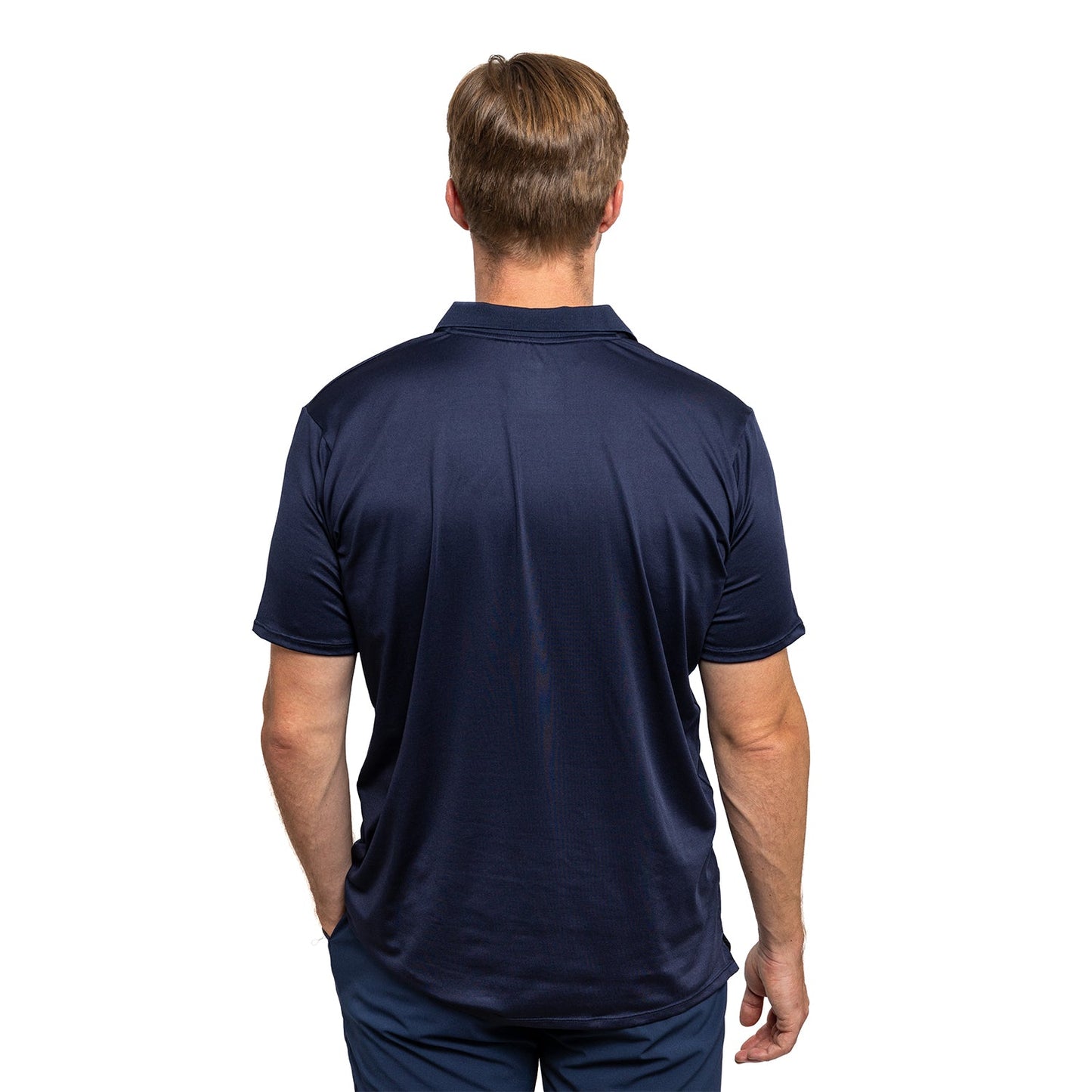Men's Essential Polo - Back View