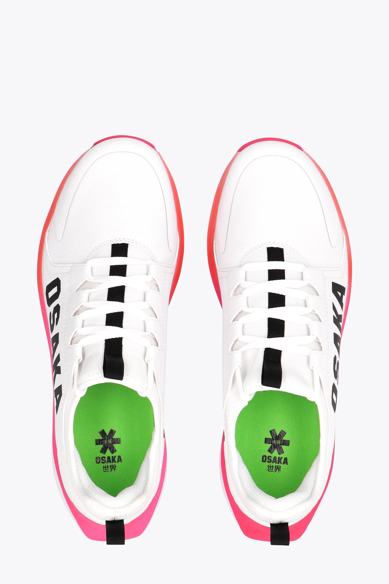 Osaka Footwear Furo Court | White-Raspberry - View 6