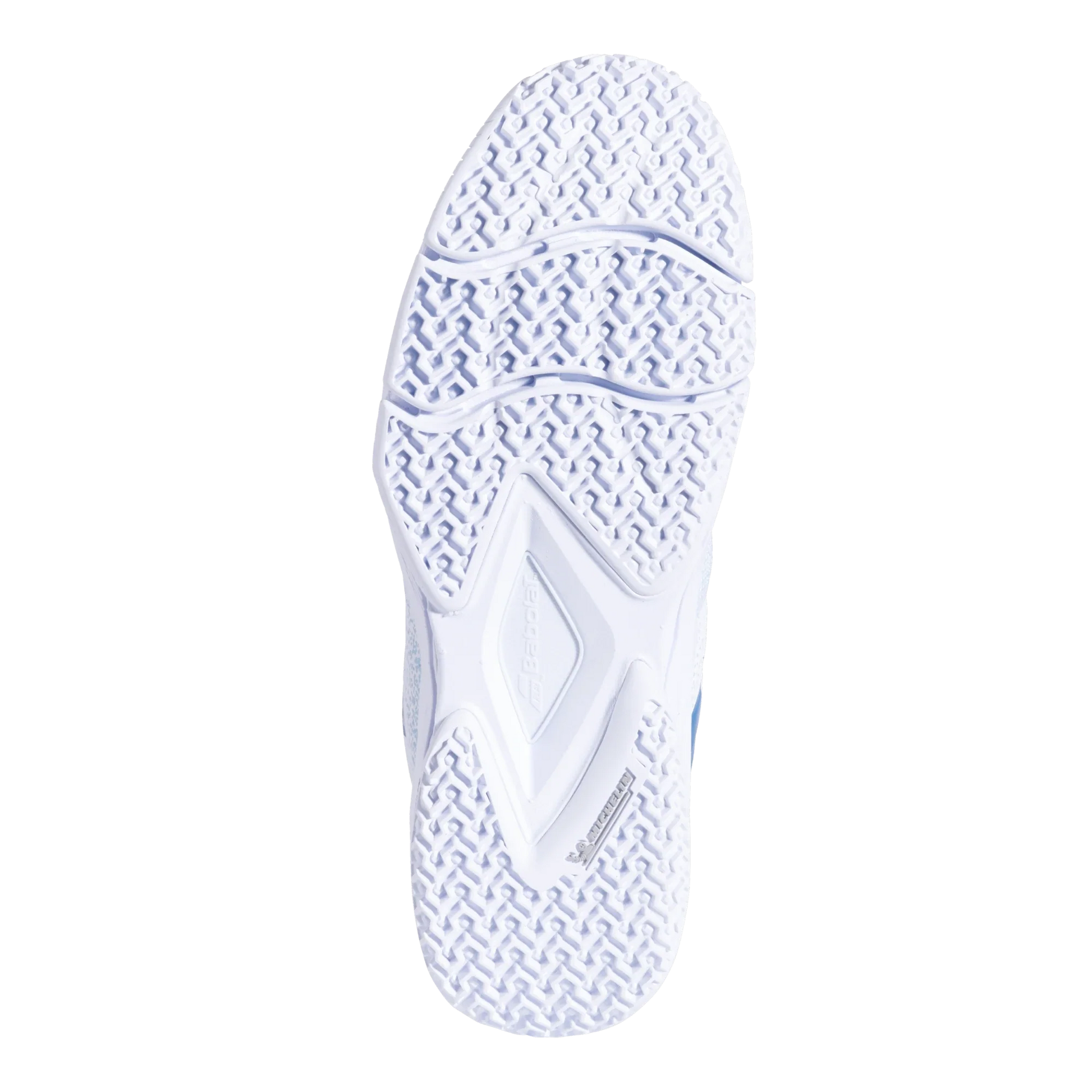 Babolat Sensa White/ Cool Blue Women Padel Shoes - View 5