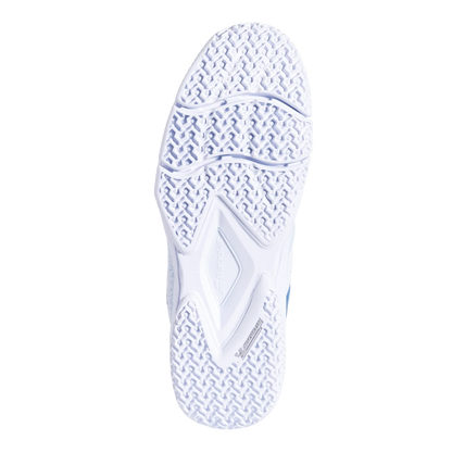 Babolat Sensa White/ Cool Blue Women Padel Shoes - View 5