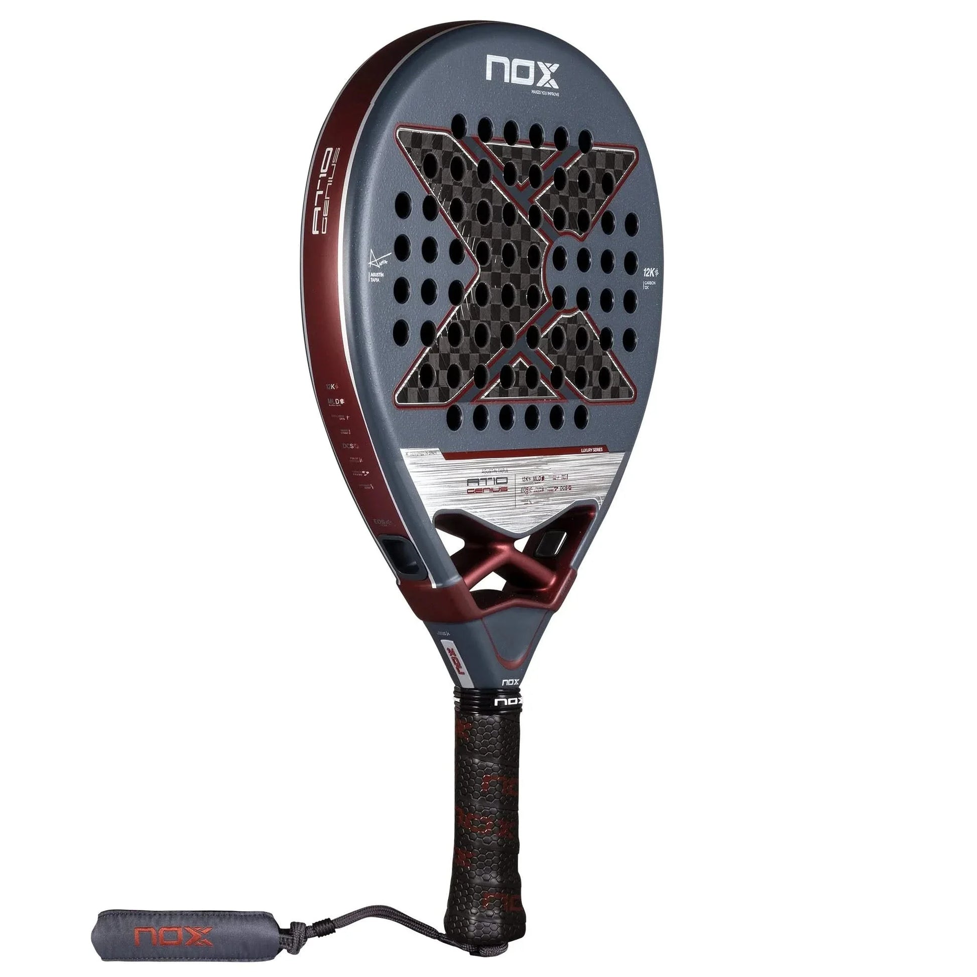 Nox AT10 Genius 12K by Agustin Tapia 2025 Padel Racket - View 2