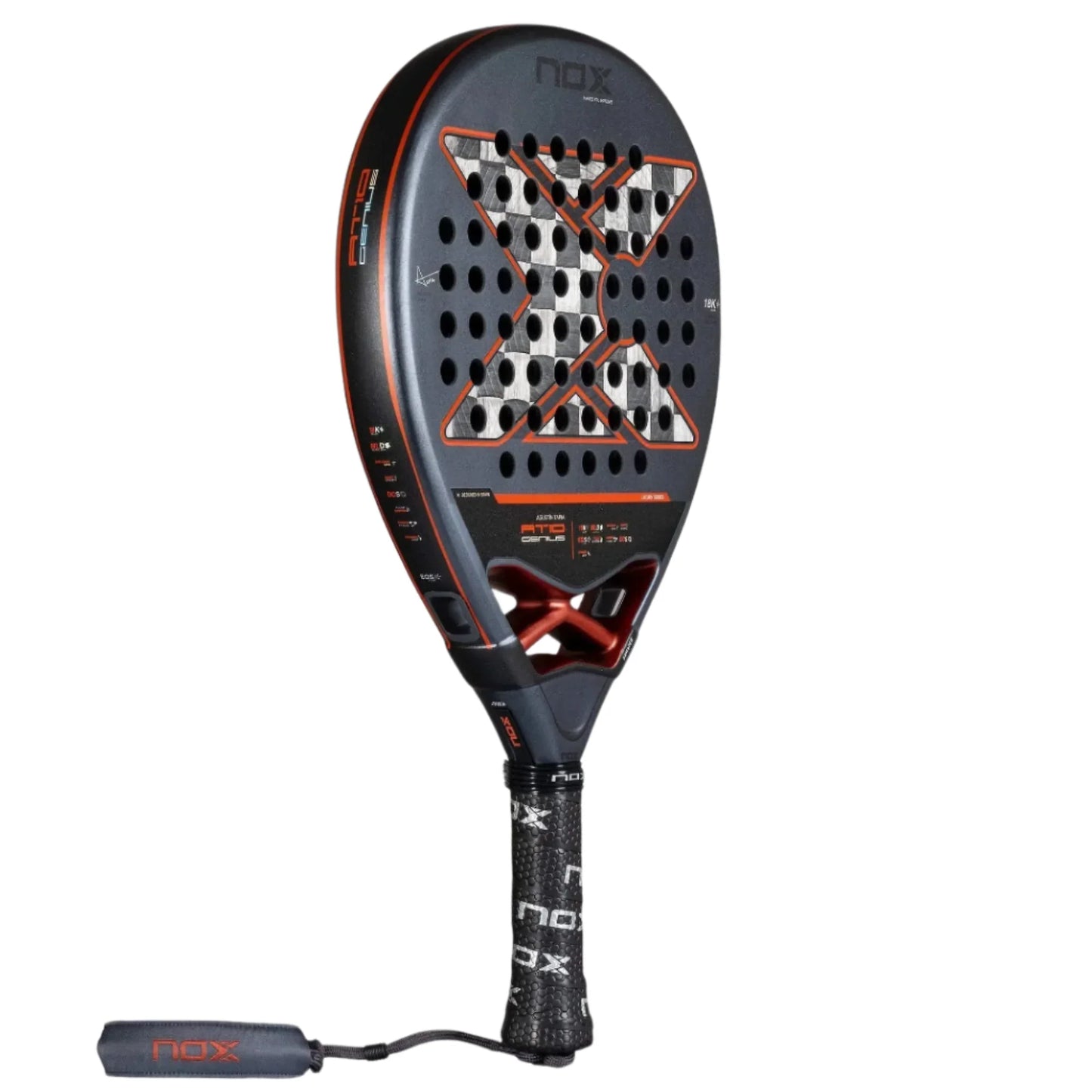 Nox AT10 Genius 18K by Agustin Tapia 2025  Padel Racket - View 2