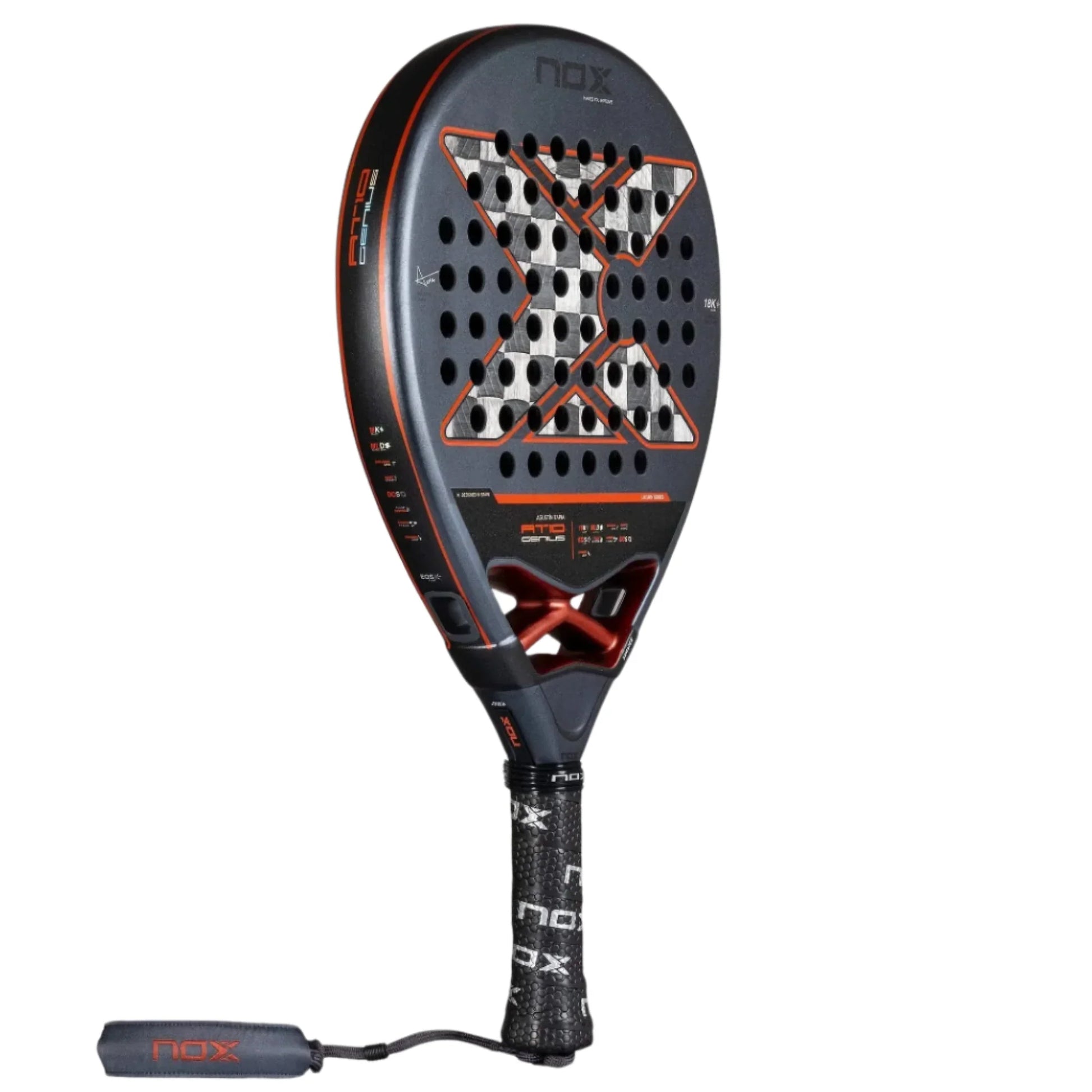 Nox AT10 Genius 18K by Agustin Tapia 2025  Padel Racket - View 2