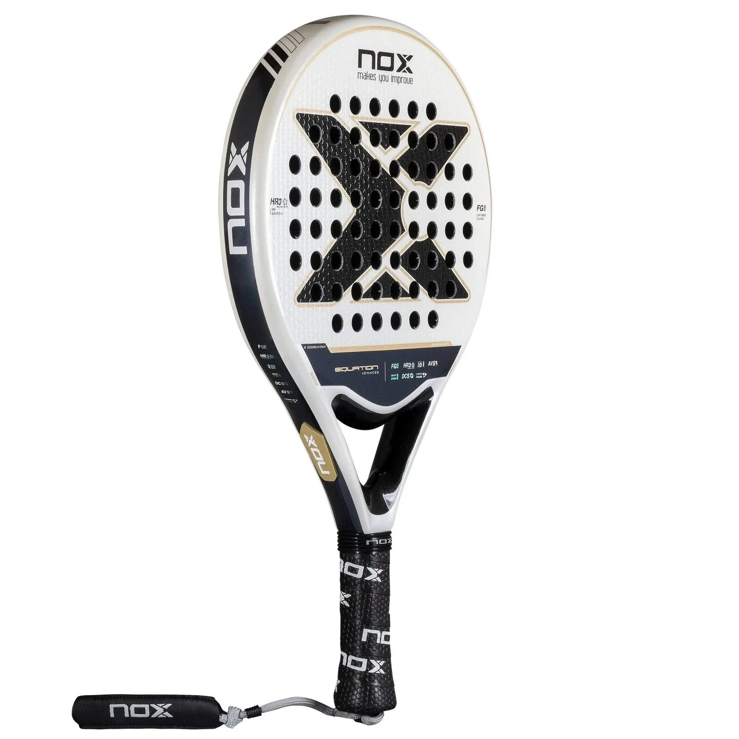 NOX  Equation Advanced Series 2025 Padel Racket - View 2