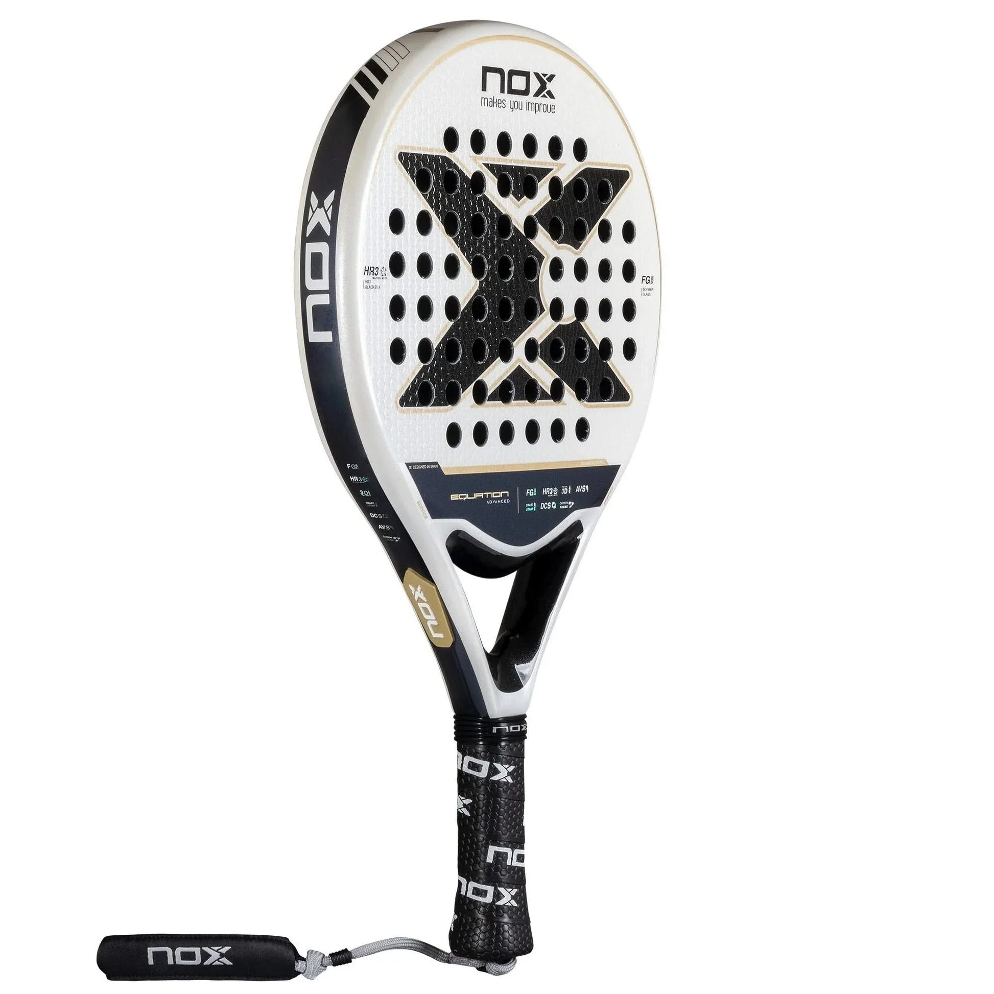 NOX  Equation Advanced Series 2025 Padel Racket - View 2