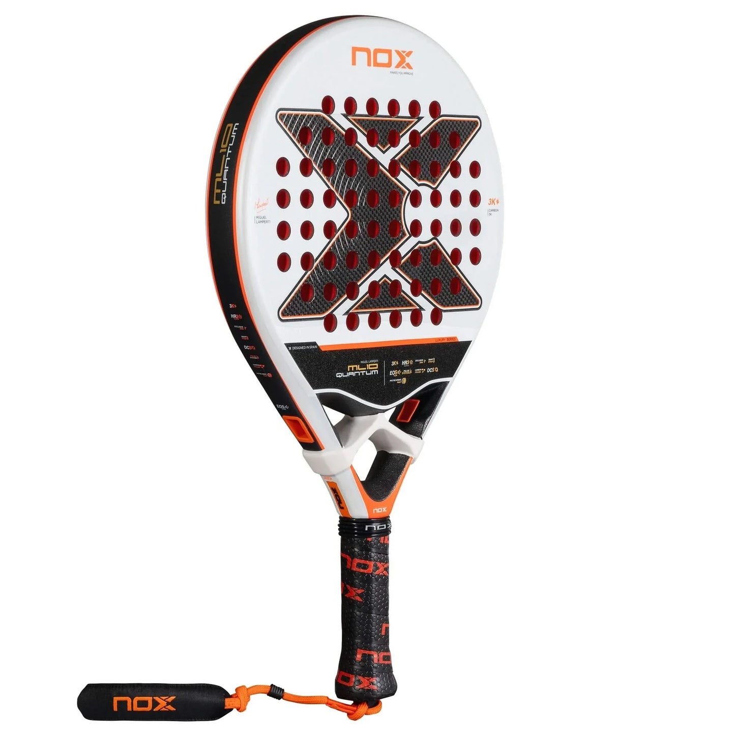 Nox ML10 Quantum 3K Miguel Lamperti 2025  Padel Racket - View 2