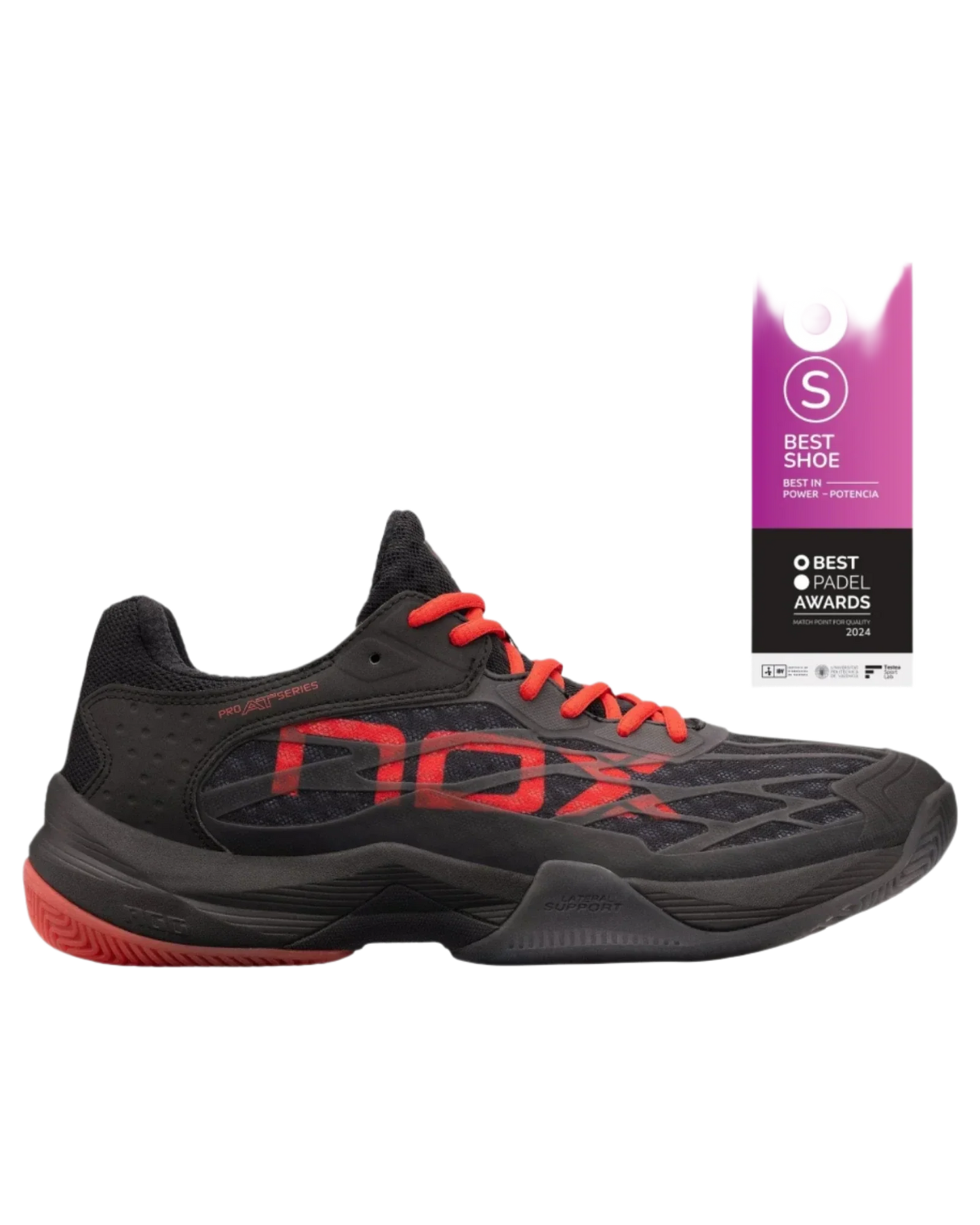 Nox AT10 Lux Nero Padel Shoes - View 3
