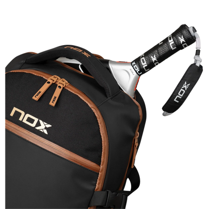 Nox Luxury Open Series BLACK/BROWN Backpack - View 4