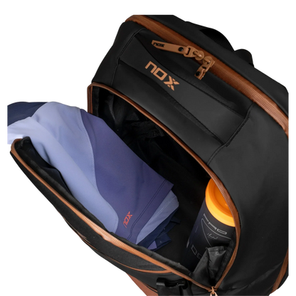 Nox Luxury Open Series BLACK/BROWN Backpack - View 5