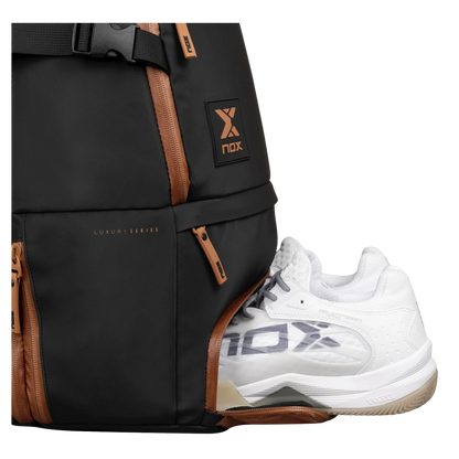 Nox Luxury Open Series BLACK/BROWN Backpack - View 6