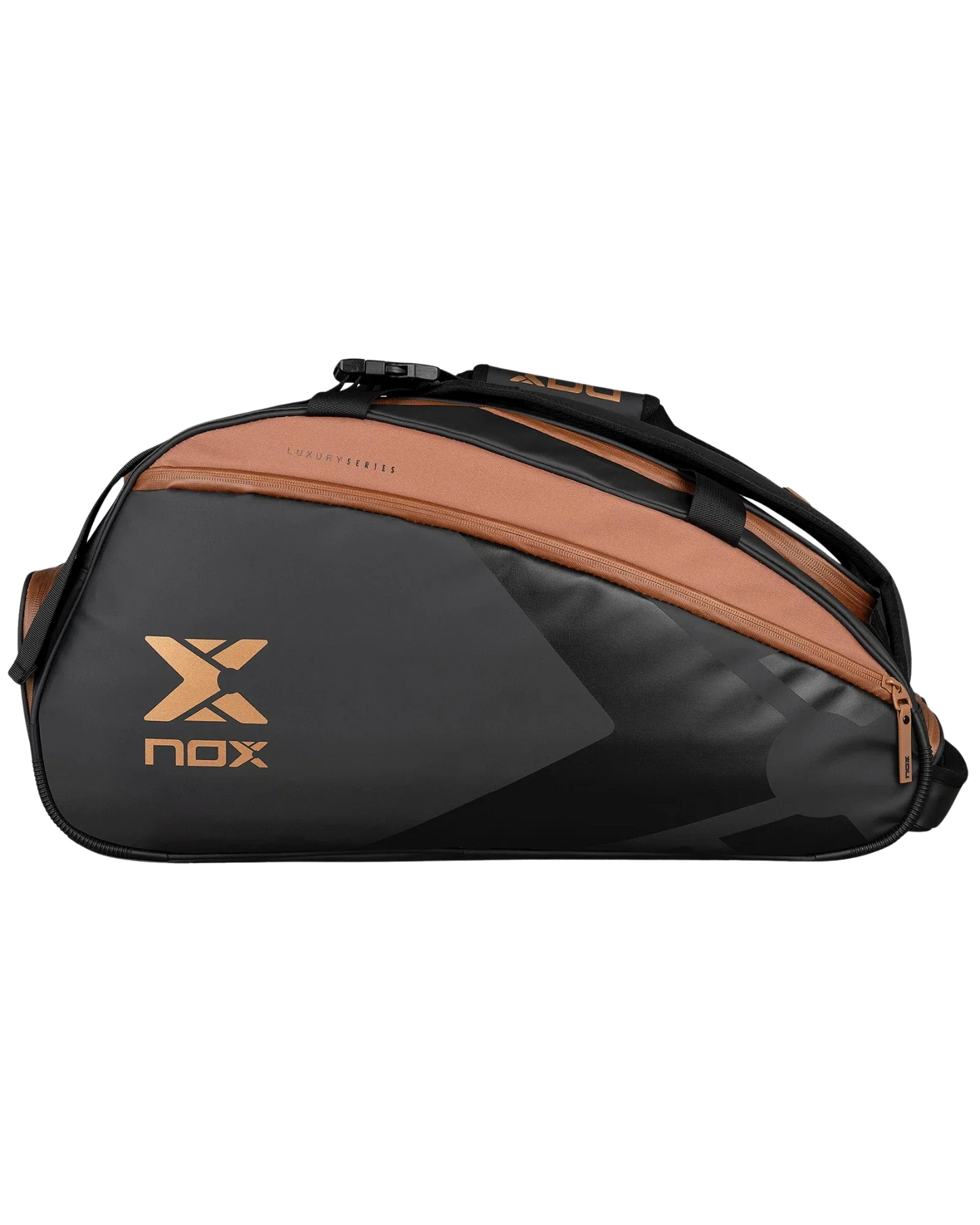 Nox LUXURY OPEN Series Black/Brown Padel Bag - View 2