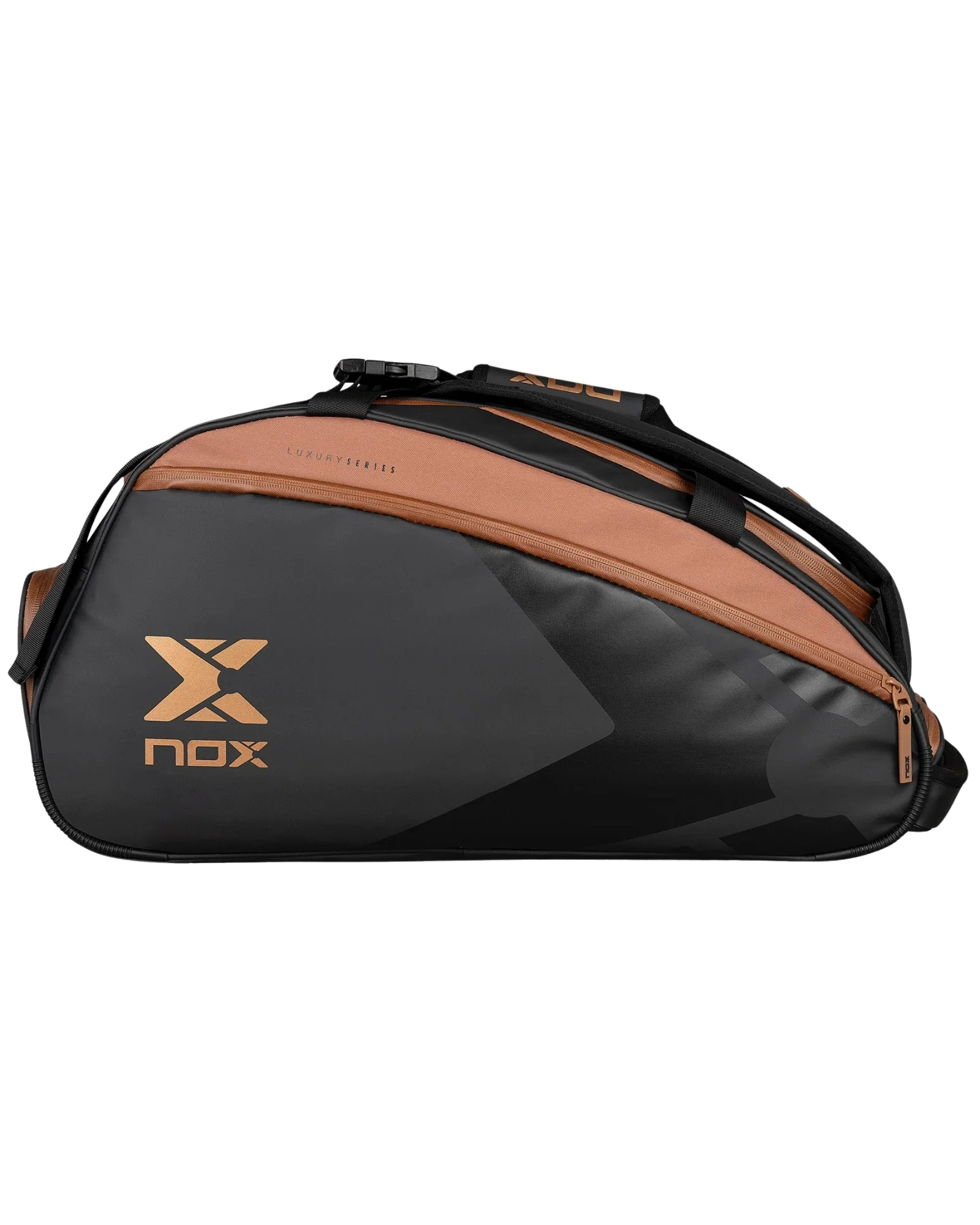 Nox LUXURY OPEN Series Black/Brown Padel Bag - View 2