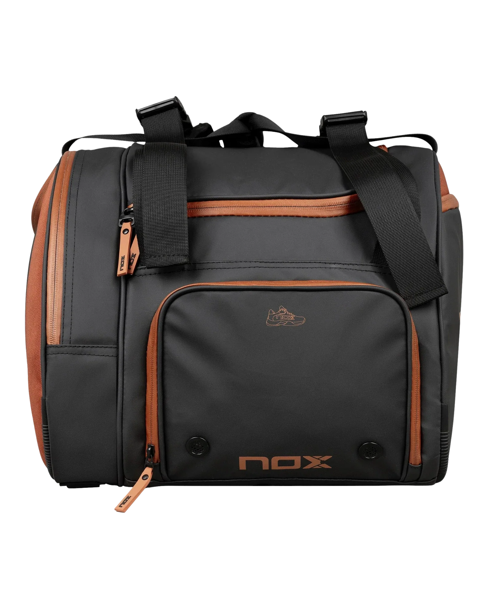 Nox LUXURY OPEN Series Black/Brown Padel Bag - View 5