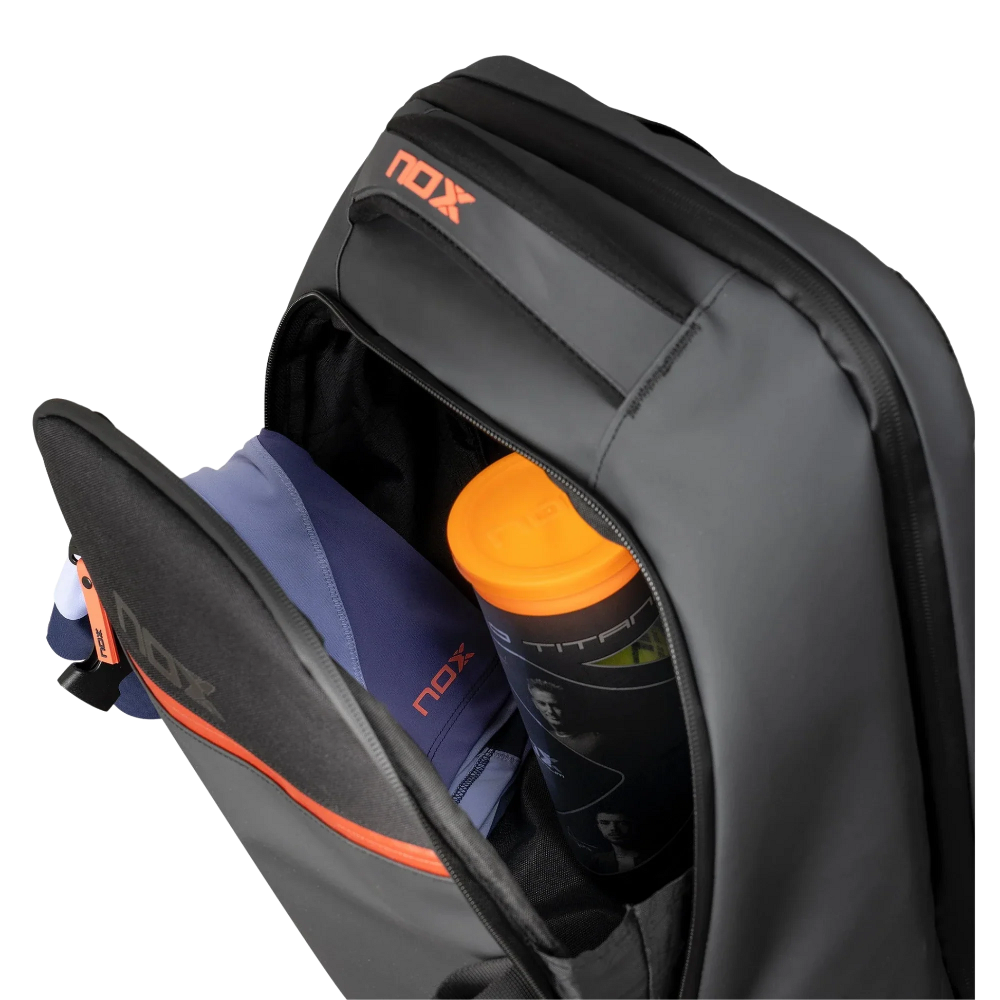 Nox Luxury Open Series BLACK/RED Backpack - View 5