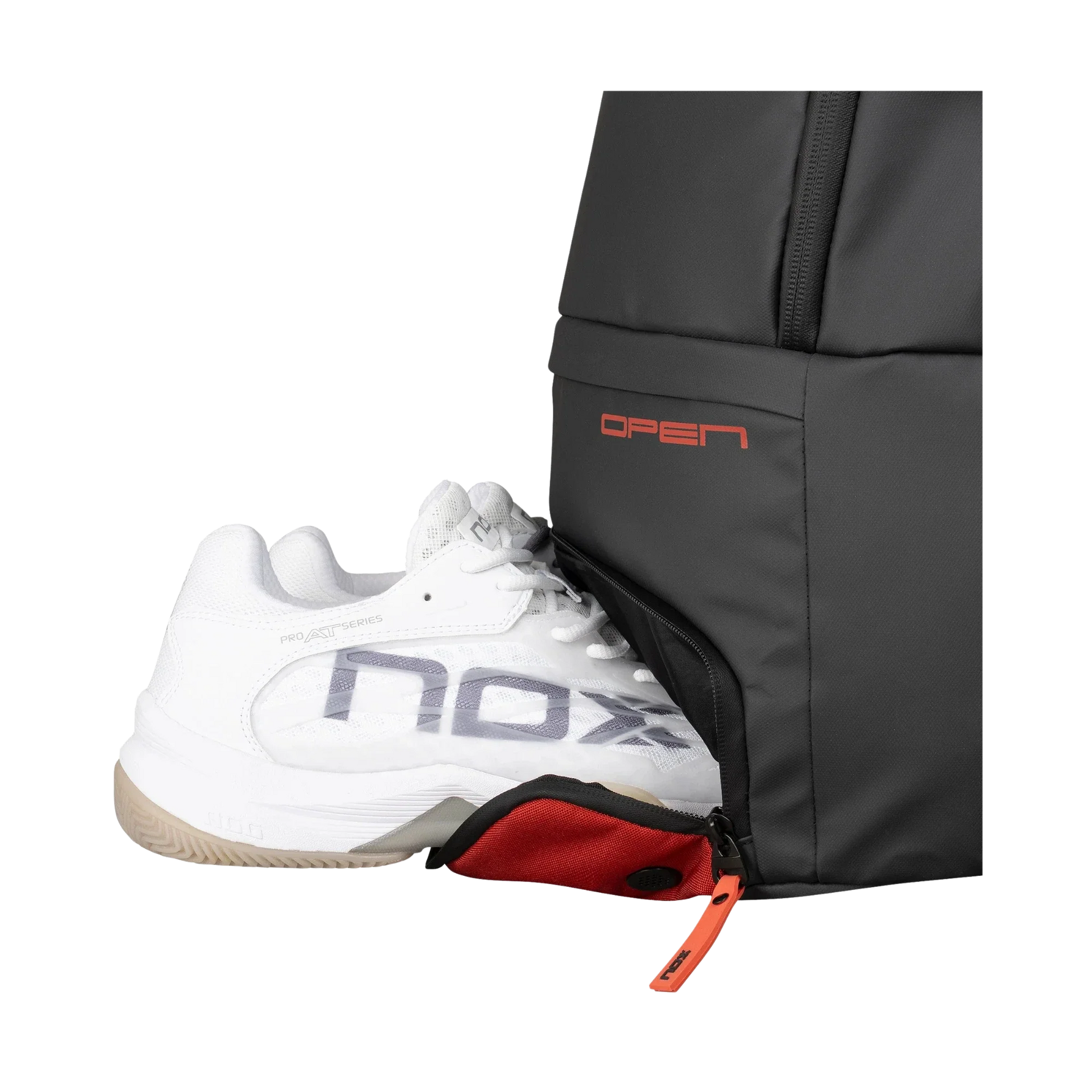 Nox Luxury Open Series BLACK/RED Backpack - View 6