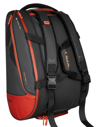 Nox LUXURY OPEN Series Black/Red Padel Bag - View 4