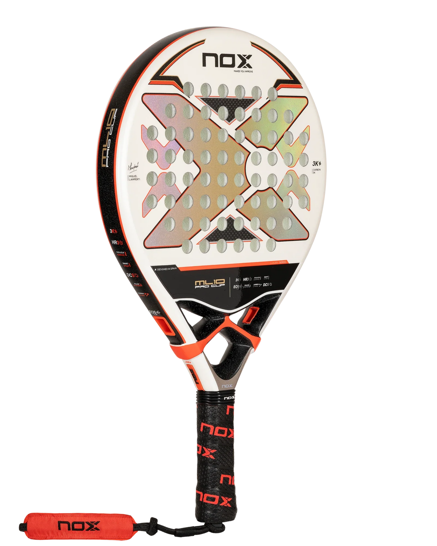 Nox ML10 PRO CUP Luxury 2024 Miguel Lamperti's racket - View 2