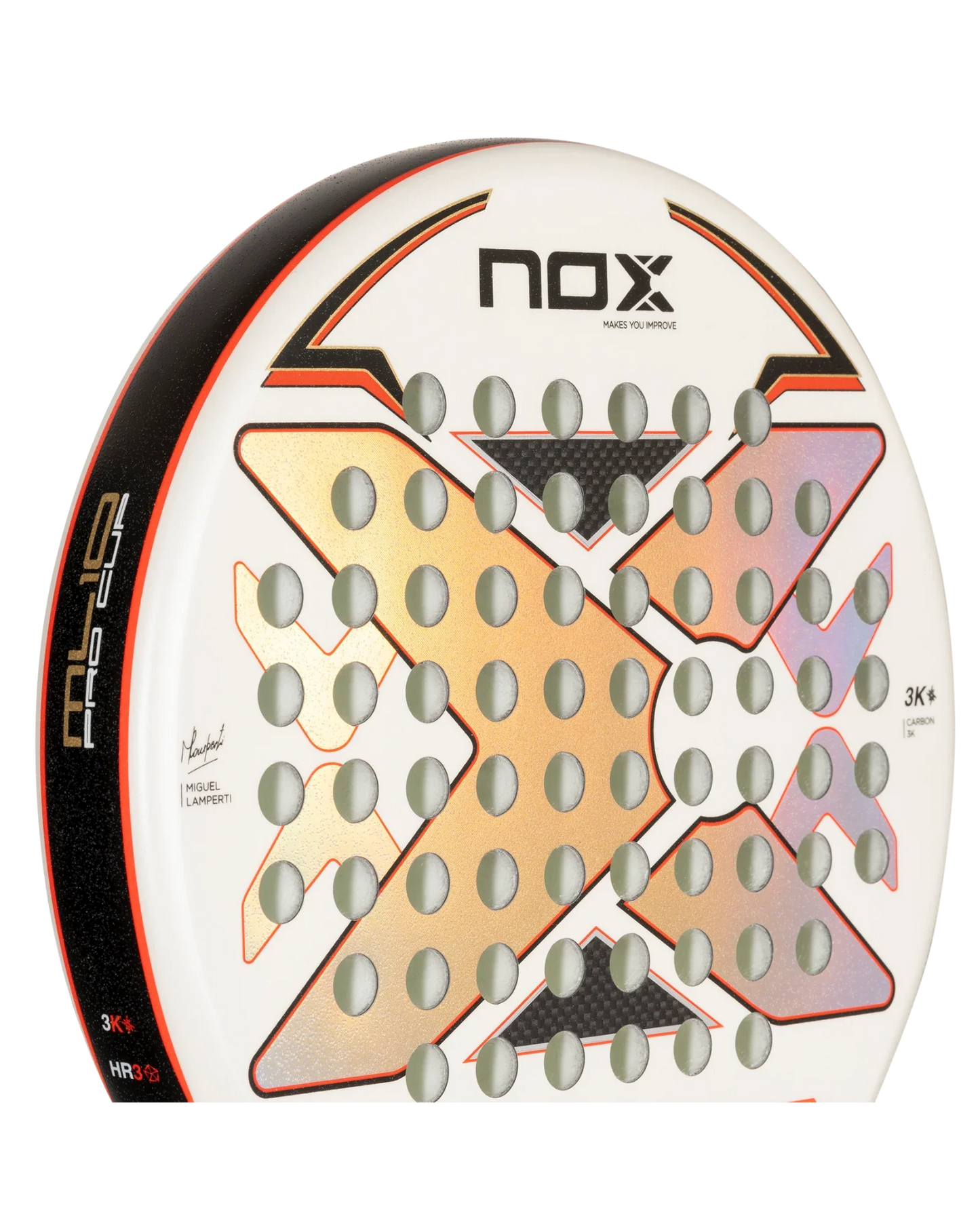 Nox ML10 PRO CUP Luxury 2024 Miguel Lamperti's racket - View 5