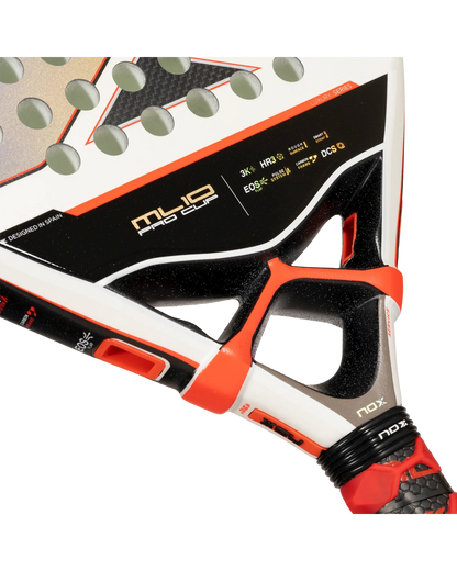 Nox ML10 PRO CUP Luxury 2024 Miguel Lamperti's racket - View 6