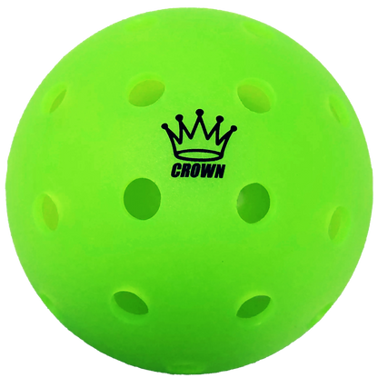 CROWN PICKLEBALL - High-Performance OUTDOOR Pickleballs (100-PACK COLD) - “Play like Dura’s”